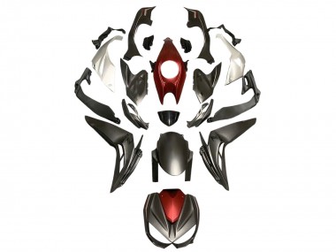 Cheap 2014-2019 Kawasaki Z1000 Motorcycle Fairings - Silver Red Matte Black Canada