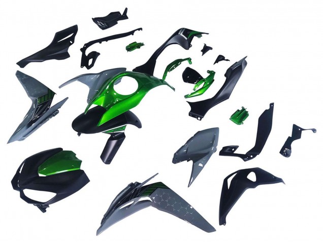 2014-2019 Kawasaki Z1000 Motorcycle Fairings - Black Green Grey Canada