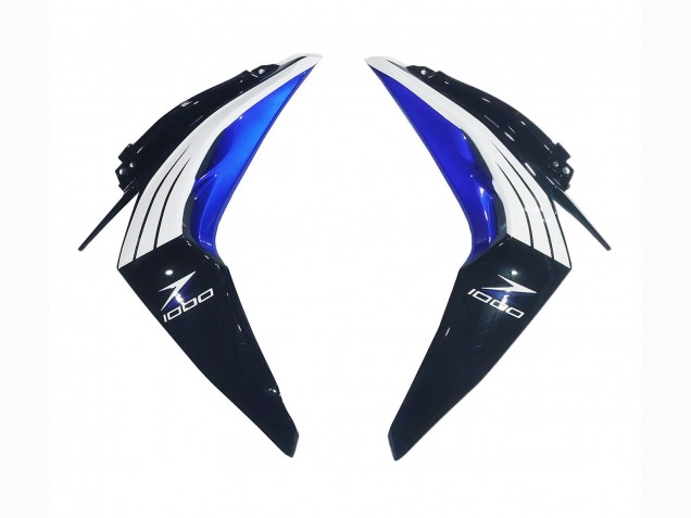 2014-2019 Kawasaki Z1000 Motorcycle Fairings - White Blue Black Canada