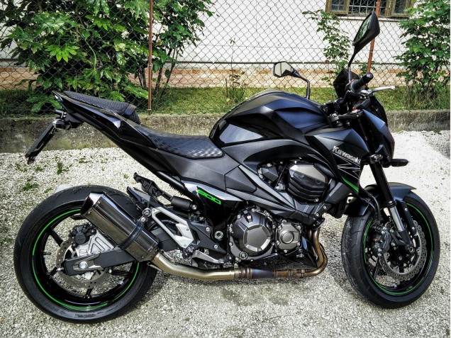 2014-2019 Kawasaki Z1000 Motorcycle Fairings - Black Green Canada