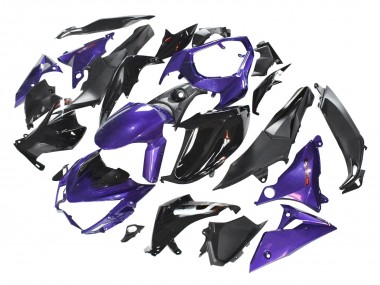 Cheap 2014-2019 Kawasaki Z1000 Motorcycle Fairings - Purple Glossy Black Matte Black Canada
