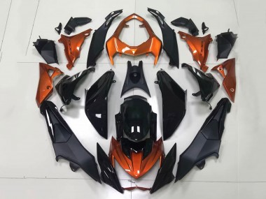 Cheap 2014-2019 Kawasaki Z1000 Motorcycle Fairings - Orange Glossy Black Matte Black Canada