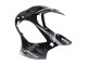 2000-2001 Kawasaki ZX12R Motorcycle Fairings - Glossy Black White Elf Snow Canada