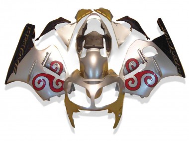 Cheap 2000-2001 Kawasaki ZX12R Motorcycle Fairings - Silver Red Black Canada