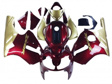 Cheap 2000-2001 Kawasaki ZX12R Motorcycle Fairings - Red Gold Canada
