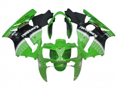 Cheap 2002-2006 Kawasaki ZX12R Motorcycle Fairings - Green Black White Canada