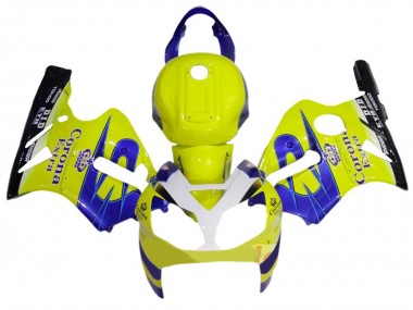 Cheap 2002-2006 Kawasaki ZX12R Motorcycle Fairings - Yellow White Blue Corona Extra Canada