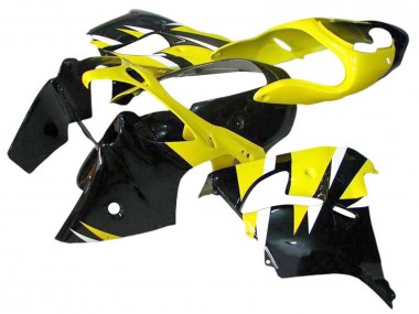 Cheap 2002-2006 Kawasaki ZX12R Motorcycle Fairings - Yellow Black Canada