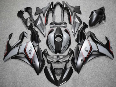 Cheap 2015-2018 Yamaha YZF R3 Motorcycle Fairings - Nardo Grey Red Black Canada