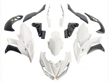 Cheap 2015-2021 Kawasaki Versys 650 Motorcycle Fairings - White Matte Black Canada