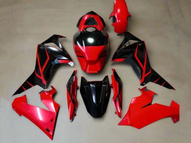 Cheap 2019-2020 Honda CBR650R Motorcycle Fairings - Red Glossy Black Stripe Canada