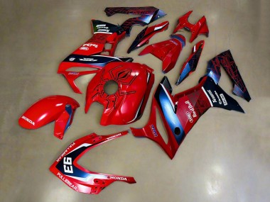 Cheap 2019-2020 Honda CBR650R Motorcycle Fairings - Red White Dark Blue HRC Pull&Bear 93 Canada