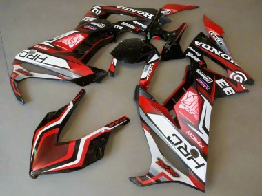 Cheap 2019-2020 Honda CBR650R Motorcycle Fairings - White Red Glossy Black HRC Canada