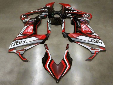 Cheap 2019-2020 Honda CBR650R Motorcycle Fairings - White Red Glossy Black HRC Canada