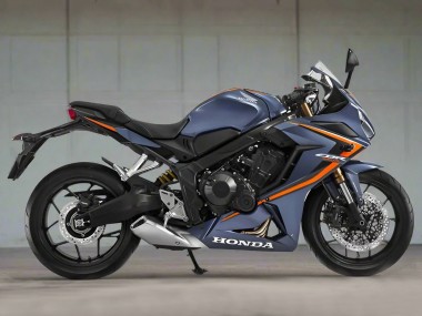 Cheap 2019-2020 Honda CBR650R Motorcycle Fairings - Glossy Dark Blue Orange Black Canada