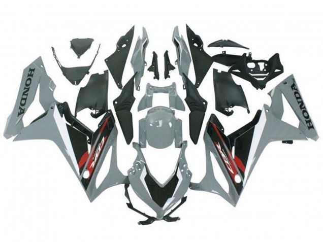 2021-2023 Honda CBR650R Motorcycle Fairings - Nardo Grey Glossy Black Red Canada
