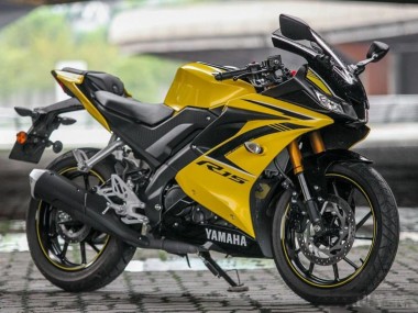 Cheap 2018-2024 Yamaha YZF R15 Motorcycle Fairings - Yellow Black Canada