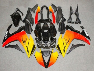 Cheap 2015-2018 Yamaha YZF R3/R25 Motorcycle Fairings - Yellow Red Black Canada