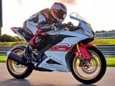 Cheap 2019-2024 Yamaha YZF R125 Motorcycle Fairings - White Red Yellow Canada
