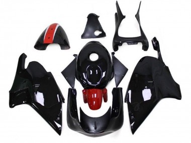 Cheap 1999-2004 Aprilia RS250 Motorcycle Fairings - Glossy Black Red Canada