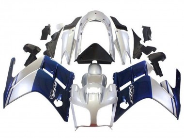 Cheap 2007-2012 Yamaha FJR1300 Motorcycle Fairings - Dark Blue Silver Canada