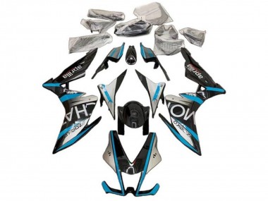 Cheap 2009-2015 Aprilia RSV4 1000 Motorcycle Fairings - Silver Black Blue Canada