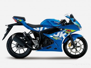 Cheap 2017-2025 Suzuki GSXR125 Motorcycle Fairings - Blue Yellow Ecstar Canada