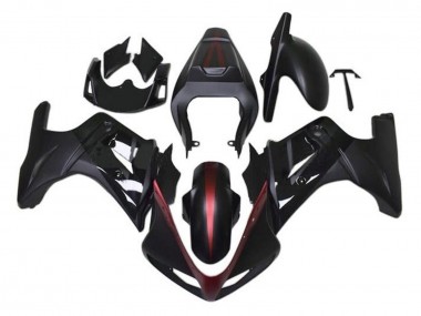 Cheap 2003-2013 Suzuki SV650 Motorcycle Fairings - Matte Black Red Glossy Black Canada