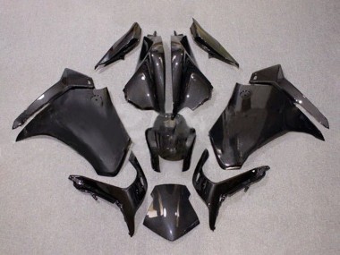 Cheap 2010-2014 Honda VFR 1200 Motorcycle Fairings - Black Carbon Fiber Canada