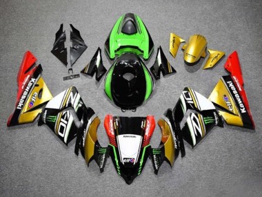 Cheap 2004-2005 Kawasaki ZX10R Motorcycle Fairings - Gold Black Green White Red Canada