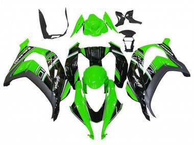 Cheap 2016-2020 Kawasaki ZX10R Motorcycle Fairings - Green Black Grey Canada