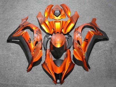 Cheap 2016-2020 Kawasaki ZX10R Motorcycle Fairings - Orange Black Canada