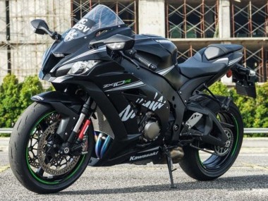 Cheap 2016-2020 Kawasaki ZX10R Motorcycle Fairings - Matte Black White Green Canada