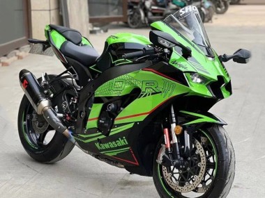 Cheap 2021-2025 Kawasaki ZX10R Motorcycle Fairings - Green Black Red Stripe Canada