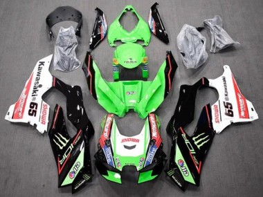 Cheap 2021-2025 Kawasaki ZX10R Motorcycle Fairings - Green Black Red White Blue Showr Elf Monster 65 Canada