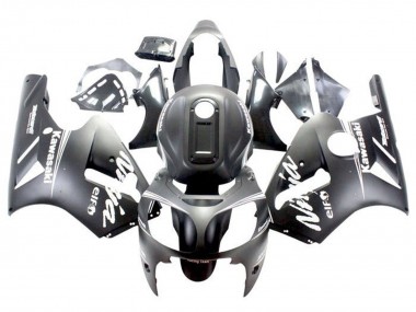 Cheap 2000-2001 Kawasaki ZX12R Motorcycle Fairings - Matte Black White Canada