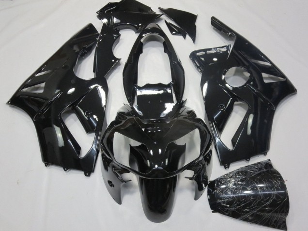 2000-2001 Kawasaki ZX12R Motorcycle Fairings - Glossy Black Canada