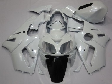 Cheap 2000-2001 Kawasaki ZX12R Motorcycle Fairings - White Canada