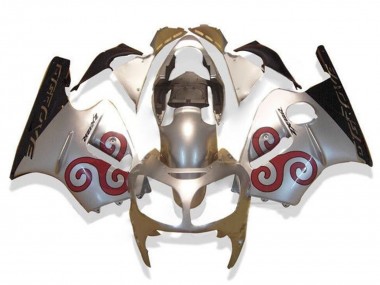 Cheap 2002-2006 Kawasaki ZX12R Motorcycle Fairings - Silver Red Black Canada