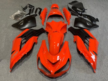 Cheap 2006-2011 Kawasaki ZX14R ZZR1400 Motorcycle Fairings - Red Matte Black Canada