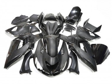 Cheap 2006-2011 Kawasaki ZX14R ZZR1400 Motorcycle Fairings - Faux Carbon Fiber Canada