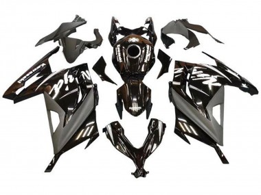 Cheap 2013-2024 Kawasaki EX300 Motorcycle Fairings - Glossy Black Matte Black White Canada