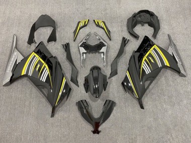 Cheap 2013-2024 Kawasaki EX300 Motorcycle Fairings - Yellow Silver Glossy Black Matte Black Canada