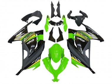 Cheap 2013-2024 Kawasaki EX300 Motorcycle Fairings - Green Black Silver Yellow Canada