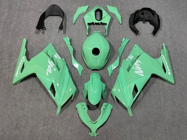 Cheap 2013-2024 Kawasaki EX300 Motorcycle Fairings - Light Green White Canada
