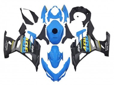 Cheap 2018-2024 Kawasaki Ninja 400 Motorcycle Fairings - Blue Black Yellow Grey Canada