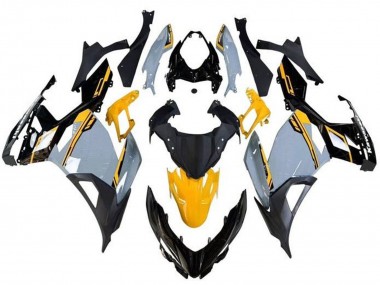 Cheap 2018-2024 Kawasaki Ninja 400 Motorcycle Fairings - Nardo Grey Orange Black Canada
