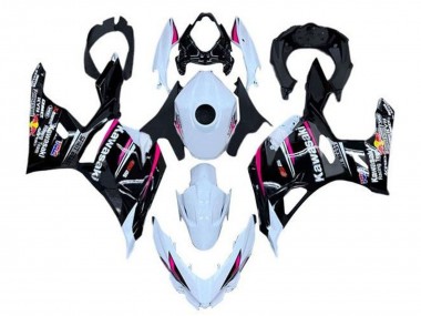 Cheap 2018-2024 Kawasaki Ninja 400 Motorcycle Fairings - White Pink Black Canada
