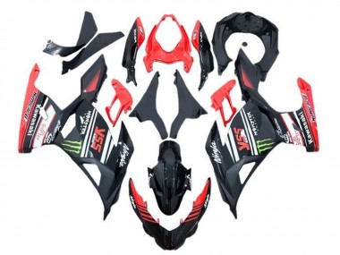 Cheap 2018-2024 Kawasaki Ninja 400 Motorcycle Fairings - Red Black Green Monster Canada