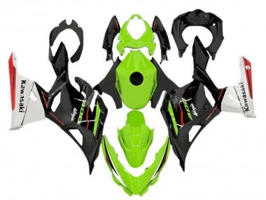Cheap 2018-2024 Kawasaki Ninja 400 Motorcycle Fairings - Green Black White Red Canada